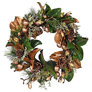 Golden Berries Door Wreath